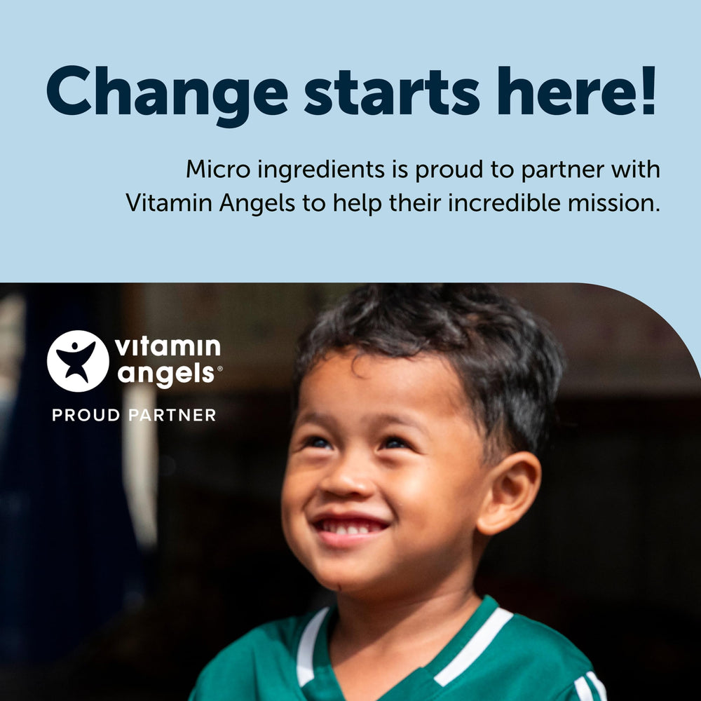 Non-GMO and allergen-free Micro Ingredients Omega-3 supplement.