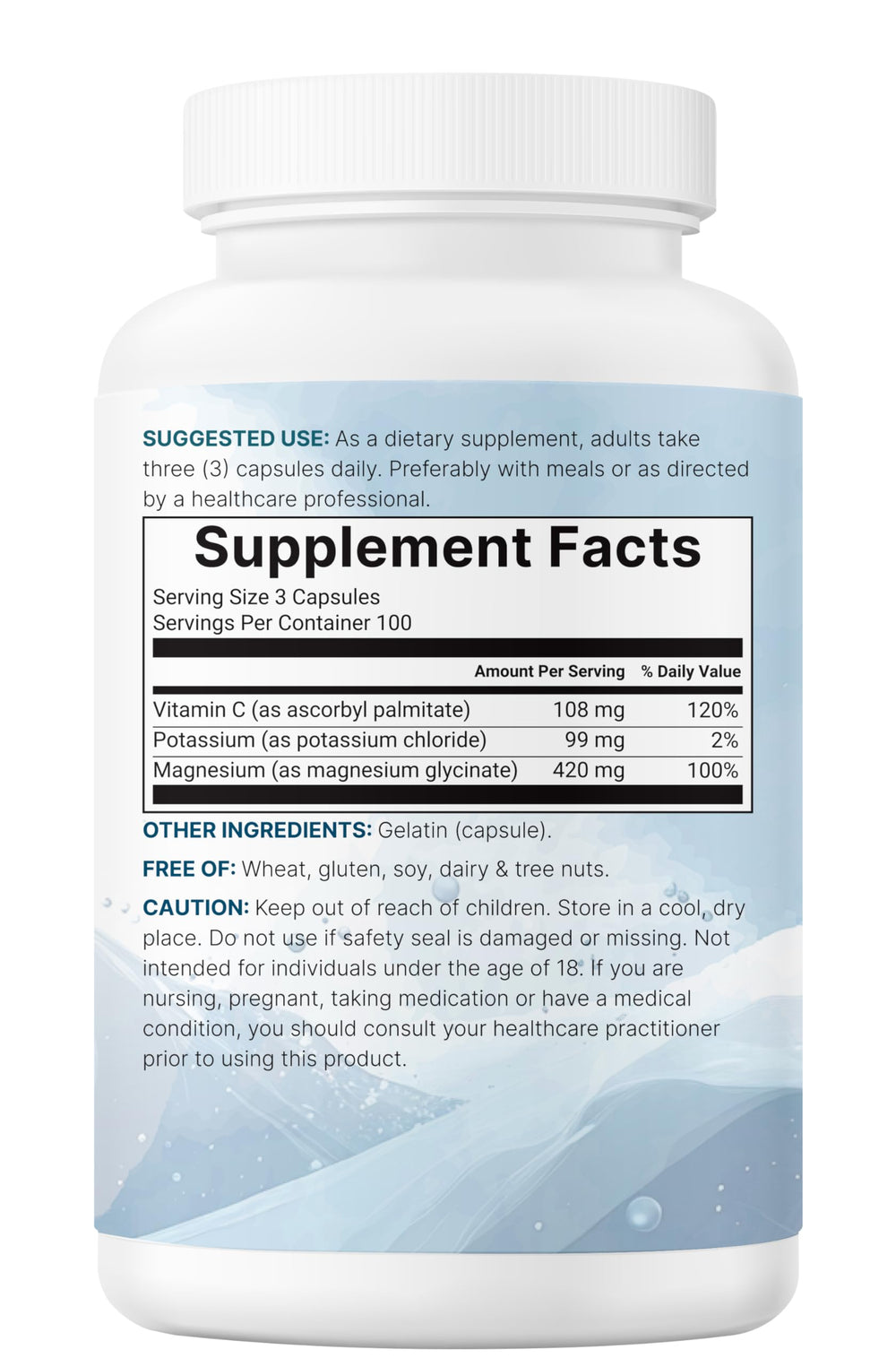 Micro Ingredients lab-certified third-party testing seal signals product integrity.
