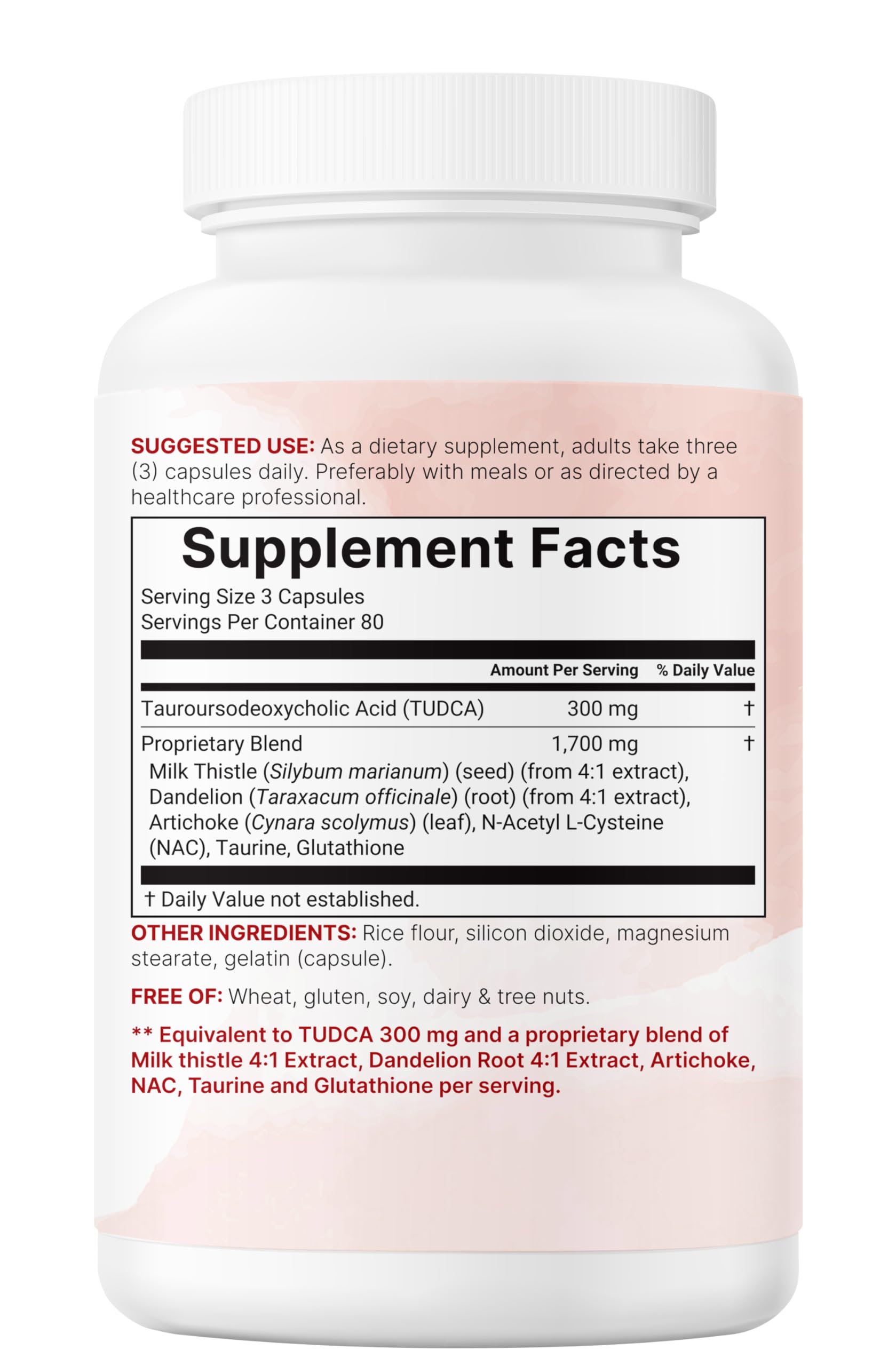 Micro Ingredients TUDCA bottle on shelf for daily wellness routine.