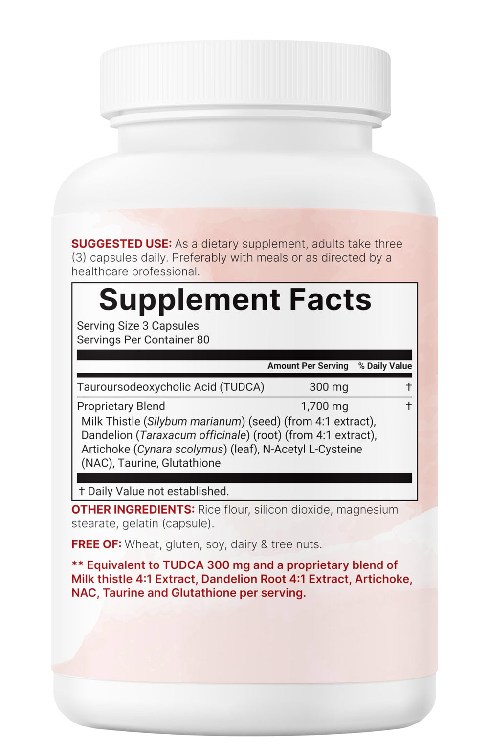 Micro Ingredients TUDCA bottle on shelf for daily wellness routine.