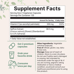 Micro Ingredients two-in-one capsules for daily mood and heart wellness.