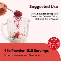 Micro Ingredients vegan non-GMO Beet Root Powder packaging for clean plant-based nutrition.