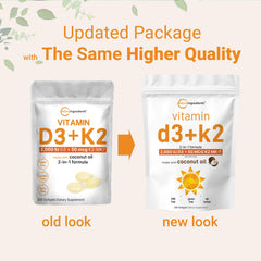Micro Ingredients Vitamin D3 K2 MK-7 label highlights MK-7 form