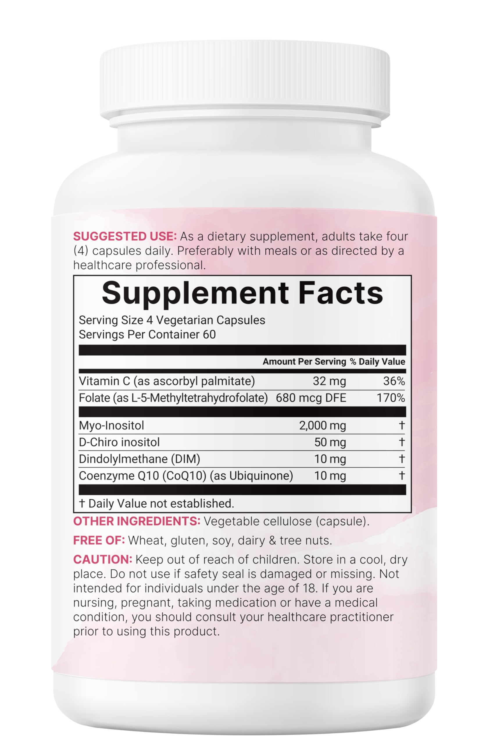 Micro Ingredients women's health use in daily routine for balanced well-being