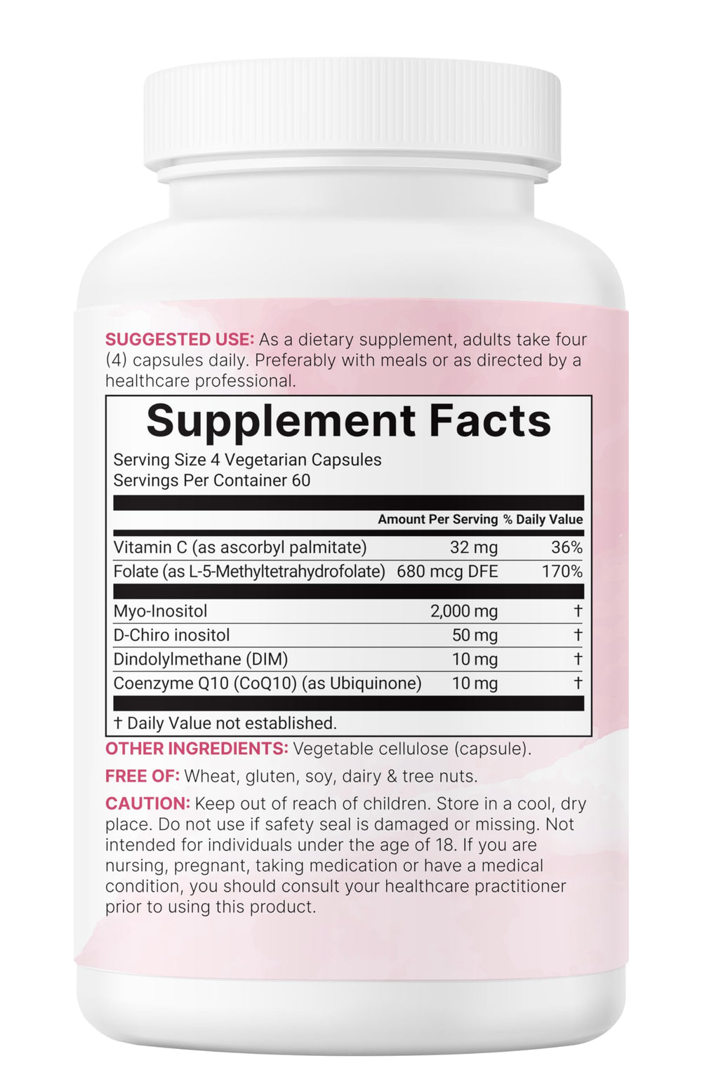 Micro Ingredients women's health use in daily routine for balanced well-being