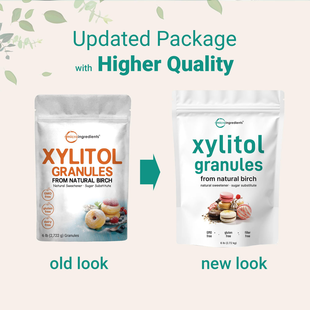Micro Ingredients Xylitol poured into coffee for a smooth sweetness with no aftertaste.