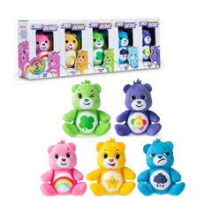 Micro Teenies Cheer Bear micro plush ready for on the go hugs and travel moments.