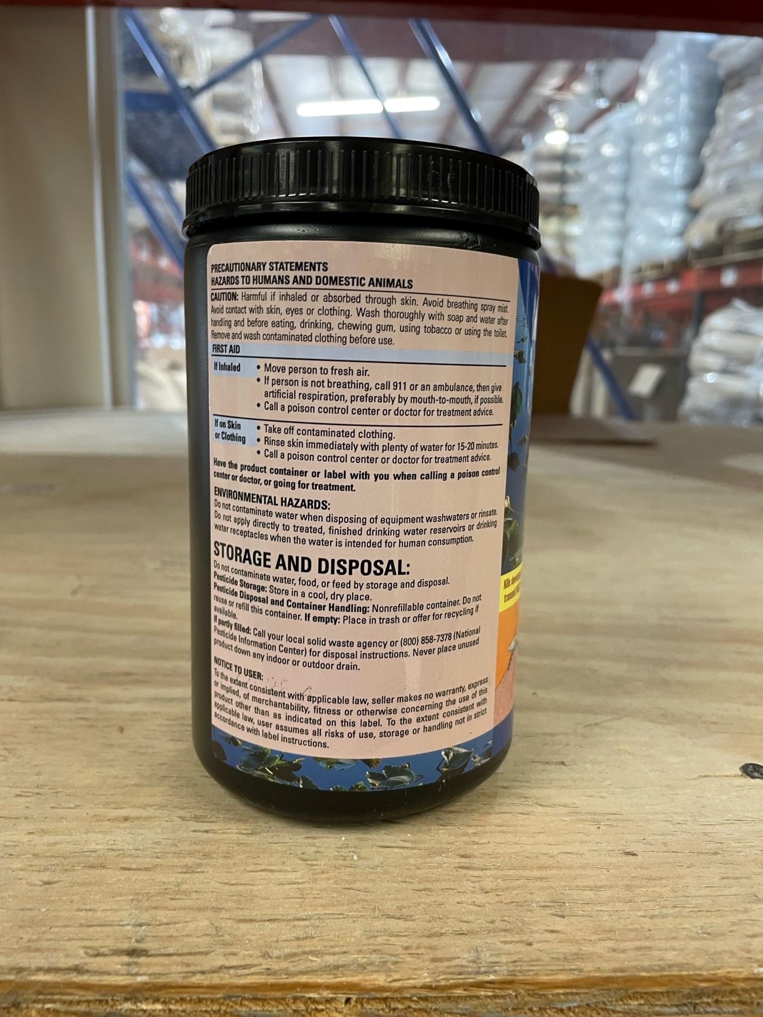 MICROBE-LIFT BMC bottle label shows directions for gallon coverage