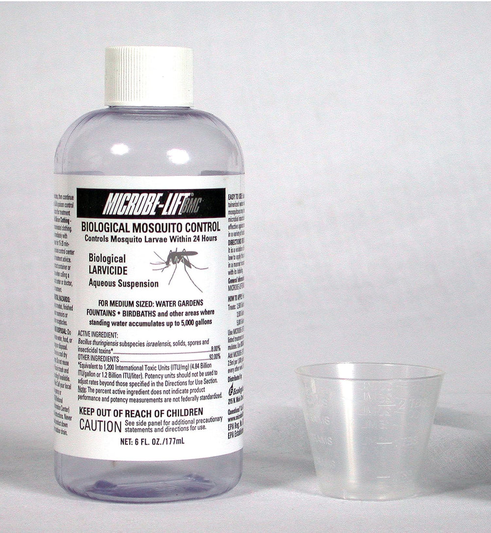 MICROBE-LIFT BMC dispersion spreading through the water column for thorough treatment