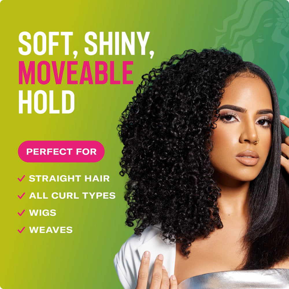 Mielle Avocado & Tamanu Curly Mousse light hold for wash-and-go styles