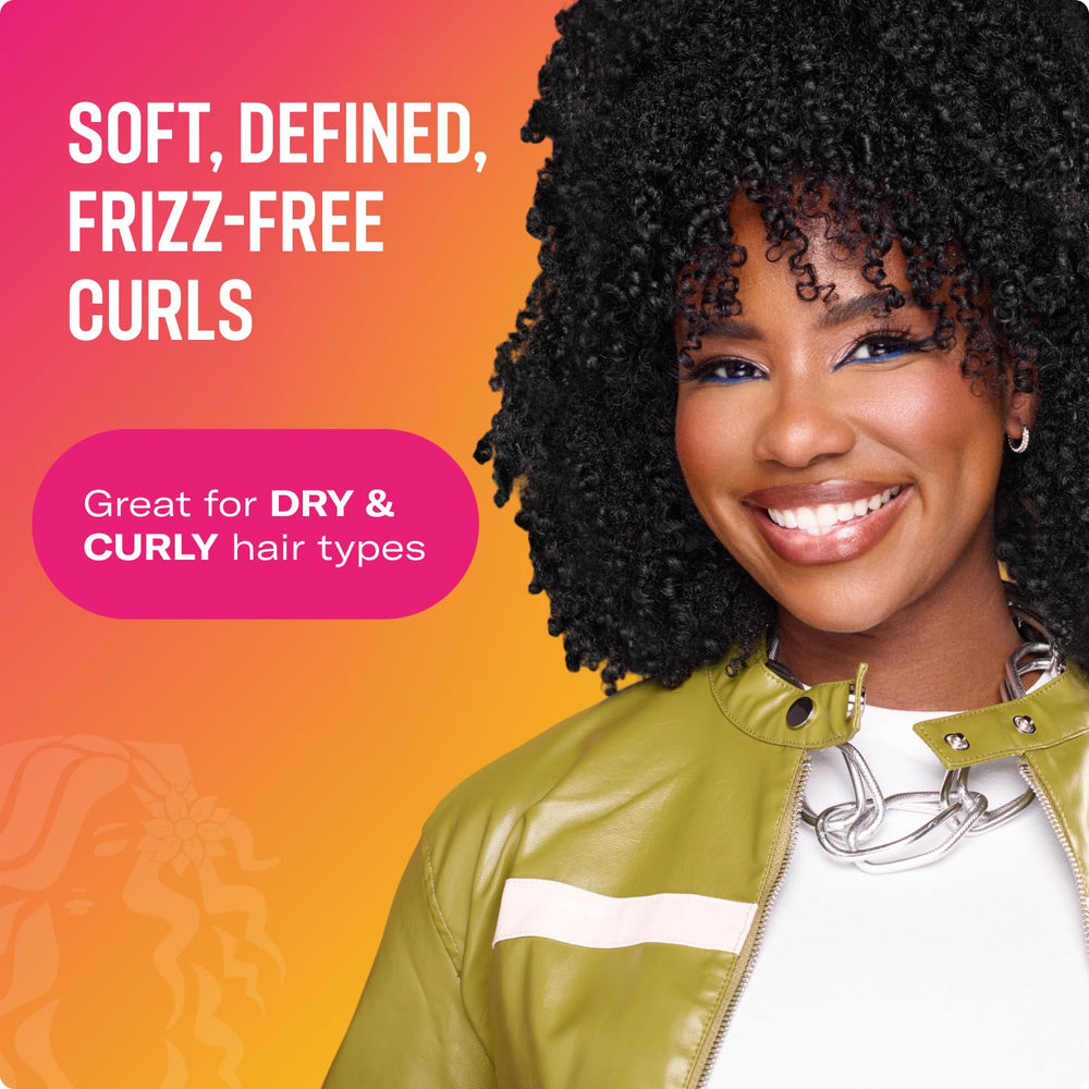 Mielle Organics curl cream dispenser for even application