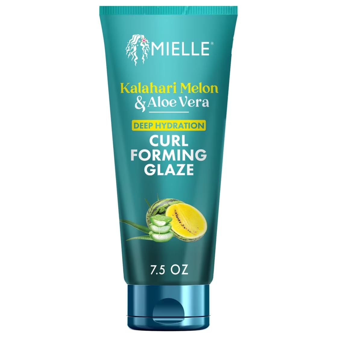 Mielle Organics Curl Forming Glaze bottle front for defined, long-lasting curls.