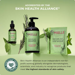 Mielle Organics Rosemary and Mint Edge Control Gel dispensing in a small amount.