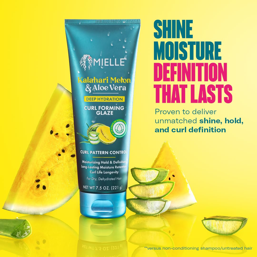 Mielle Weightless Oil ready to seal and add shine after drying.