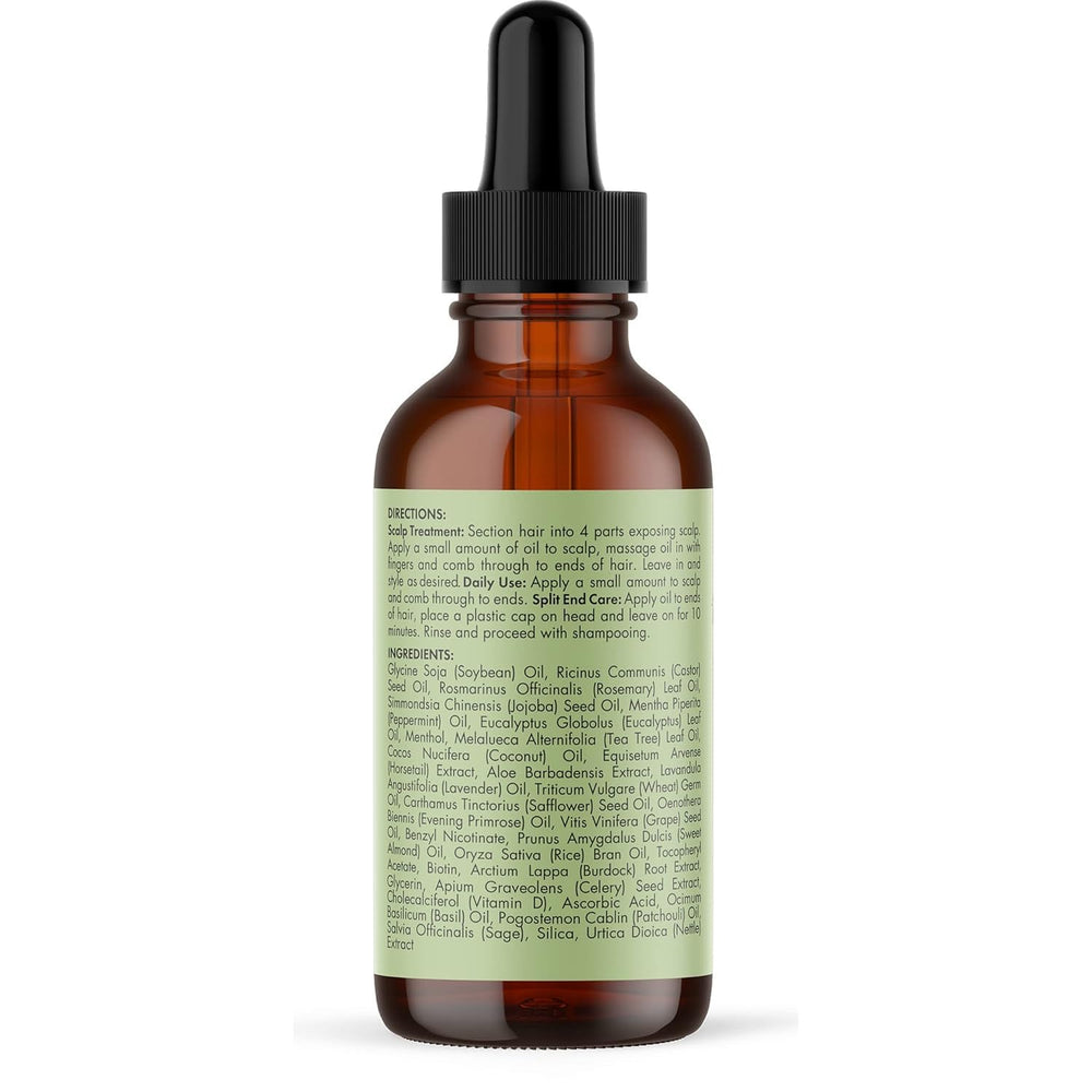 Mielle Rosemary & Mint Hair Oil dry scalp hydration for lasting comfort