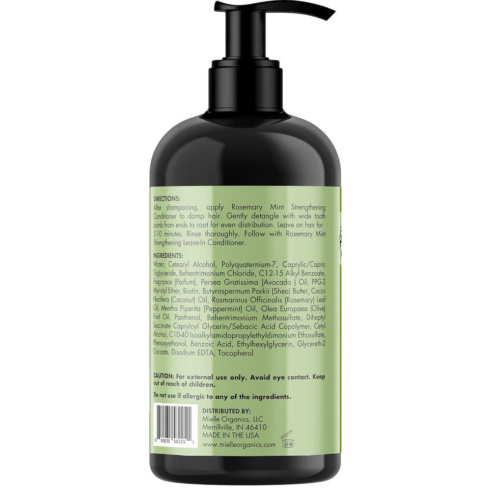 Packaging photo features 12 oz bottle for home conditioning routines.
