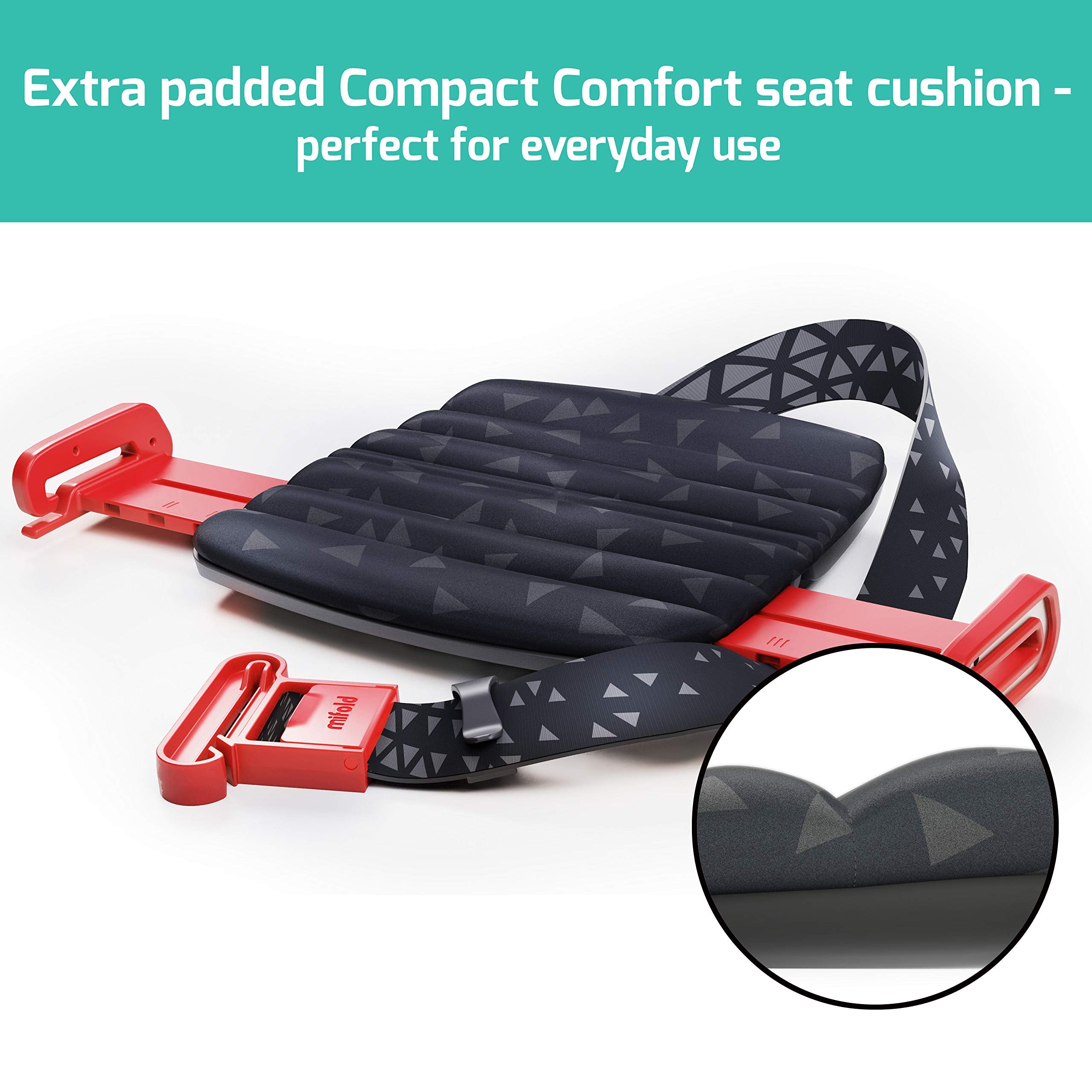 mifold comfort seat cushion close-up for extra long-ride comfort