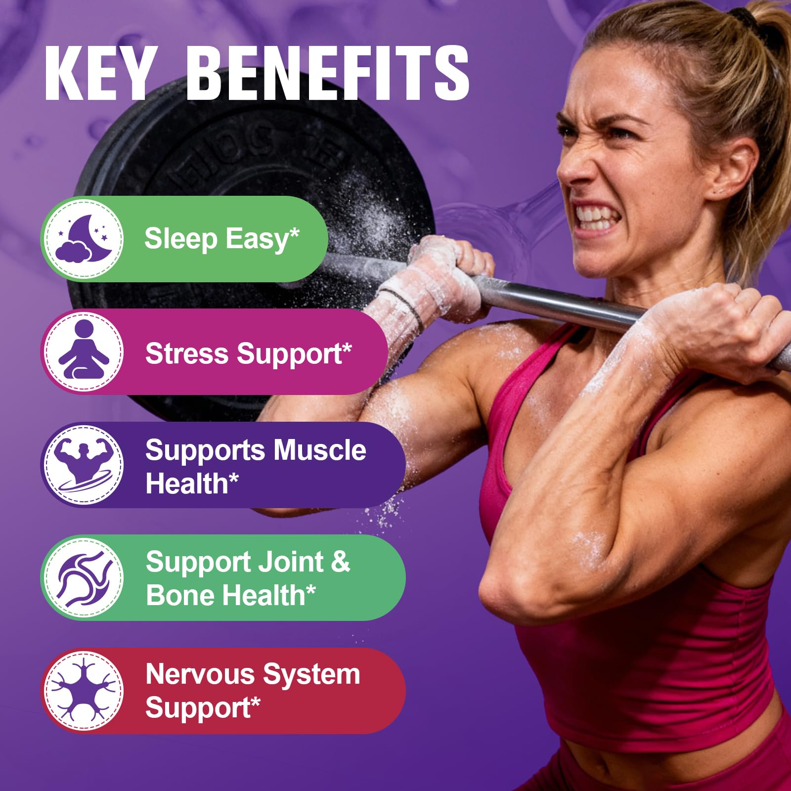 Migcopat label shows 12 magnesium forms and wellness ingredients for clarity and trust