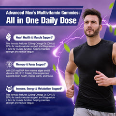 Migcopat gummies with omega-3 support brain and heart health.