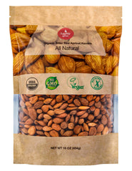 Mighty Apricot kernels 1lb, organic, a natural source of vitamins B17 and B15