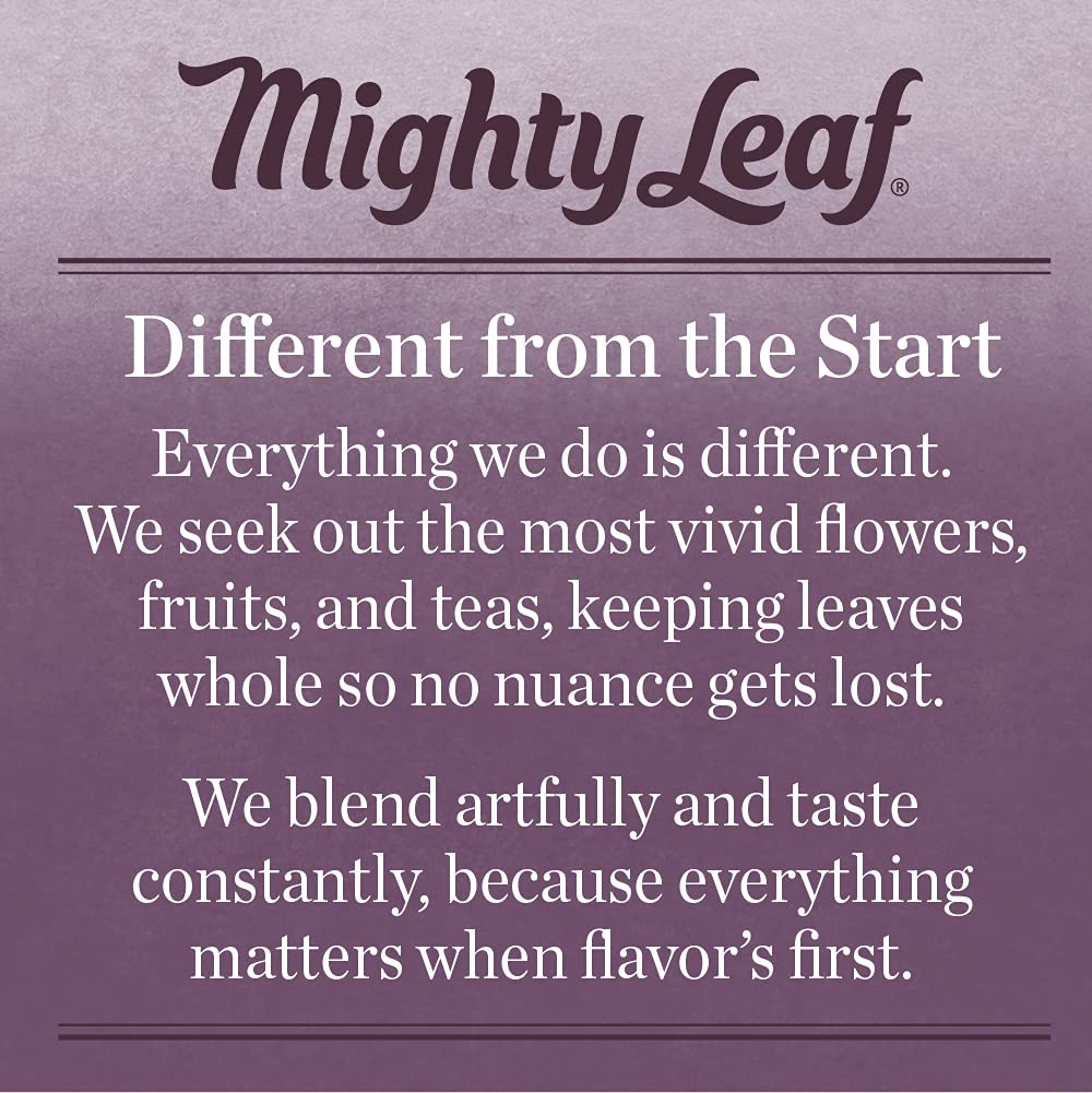 Mighty Leaf on-the-go bottle with matcha for travel.