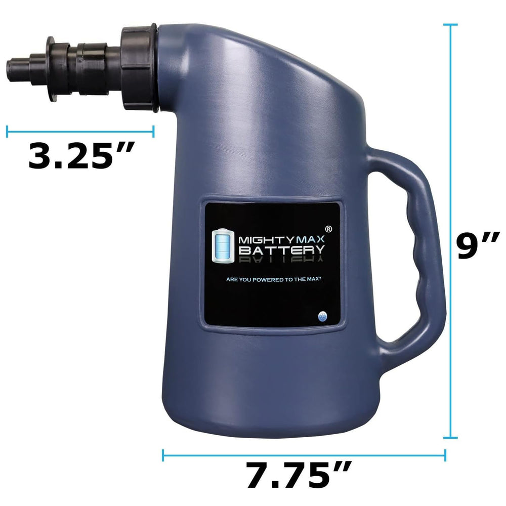 Mighty Max Battery filler with double-action valve prevents drips