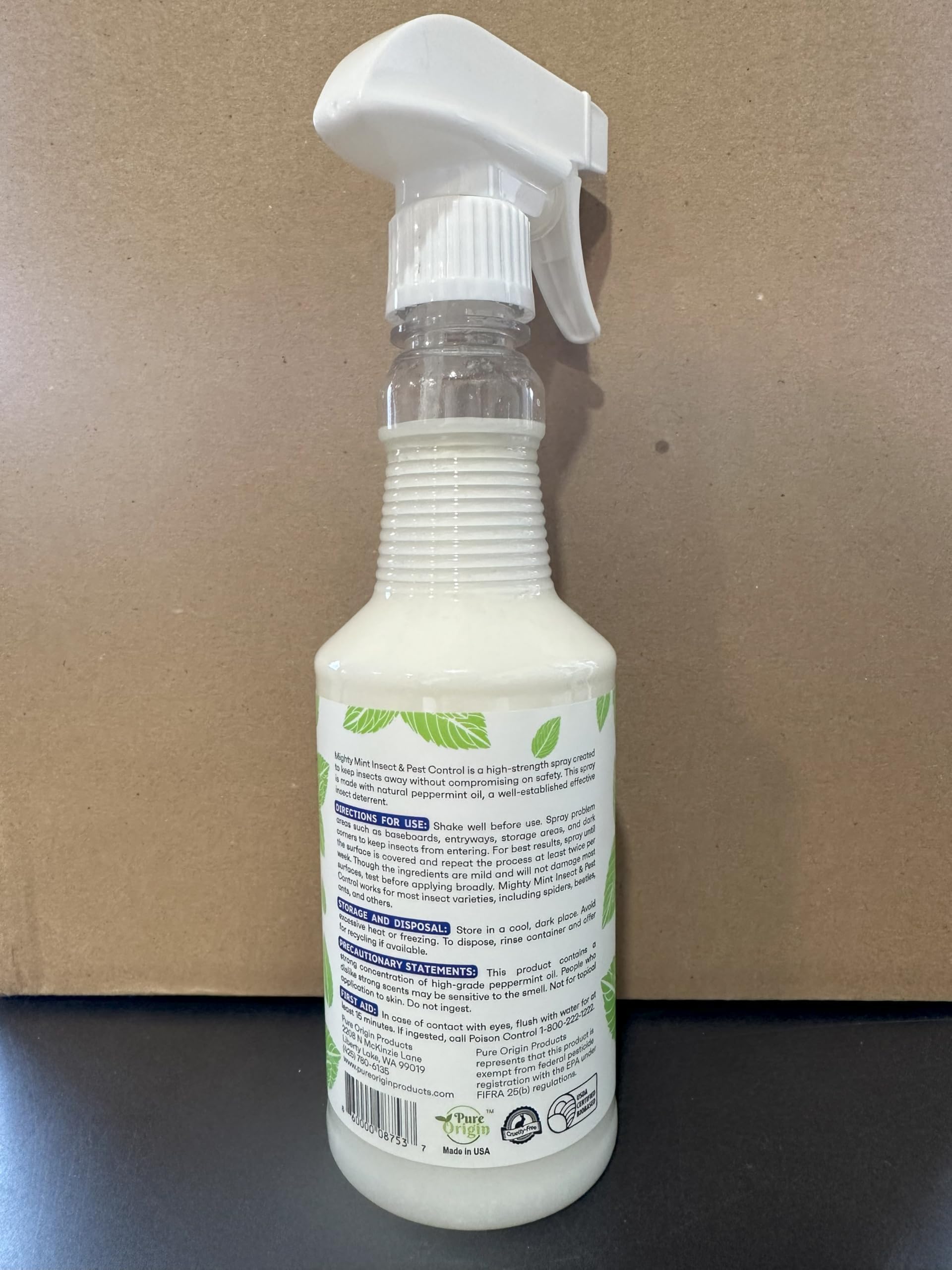 Pack-of-two Mighty Mint sprays for value and consistent protection.