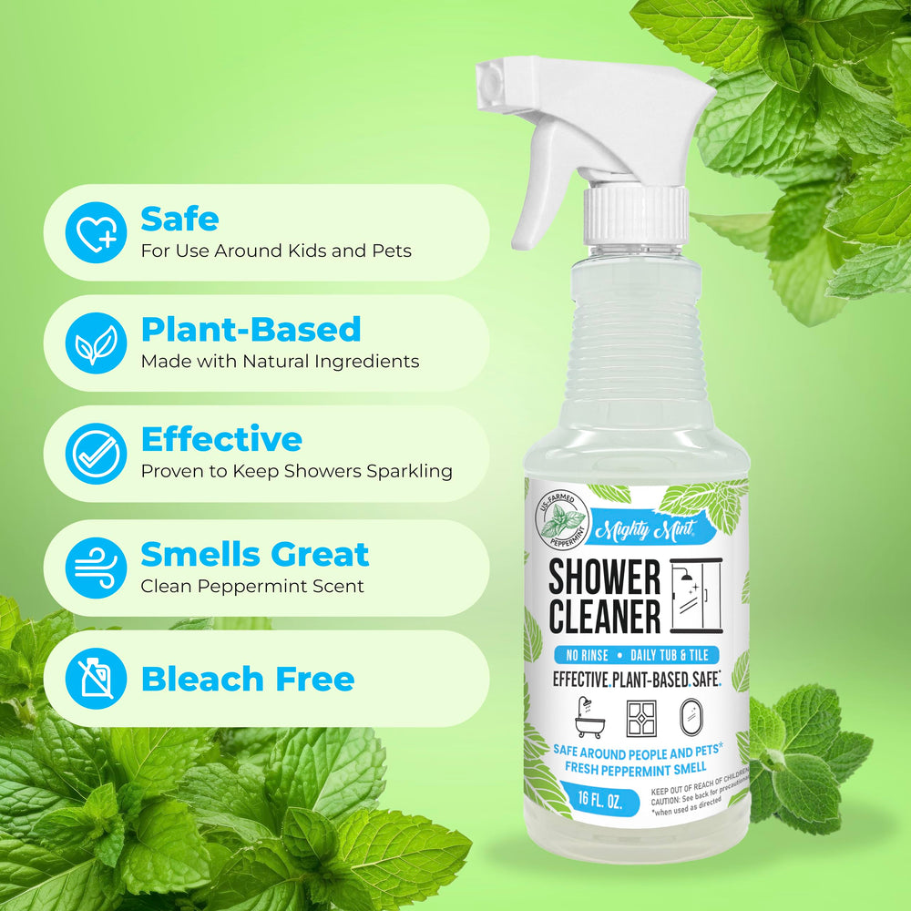 Mighty Mint packaging highlights plant-based ingredients for everyday use