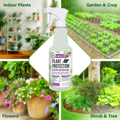 Mighty Mint mist covers leaves for even protection and deterrence