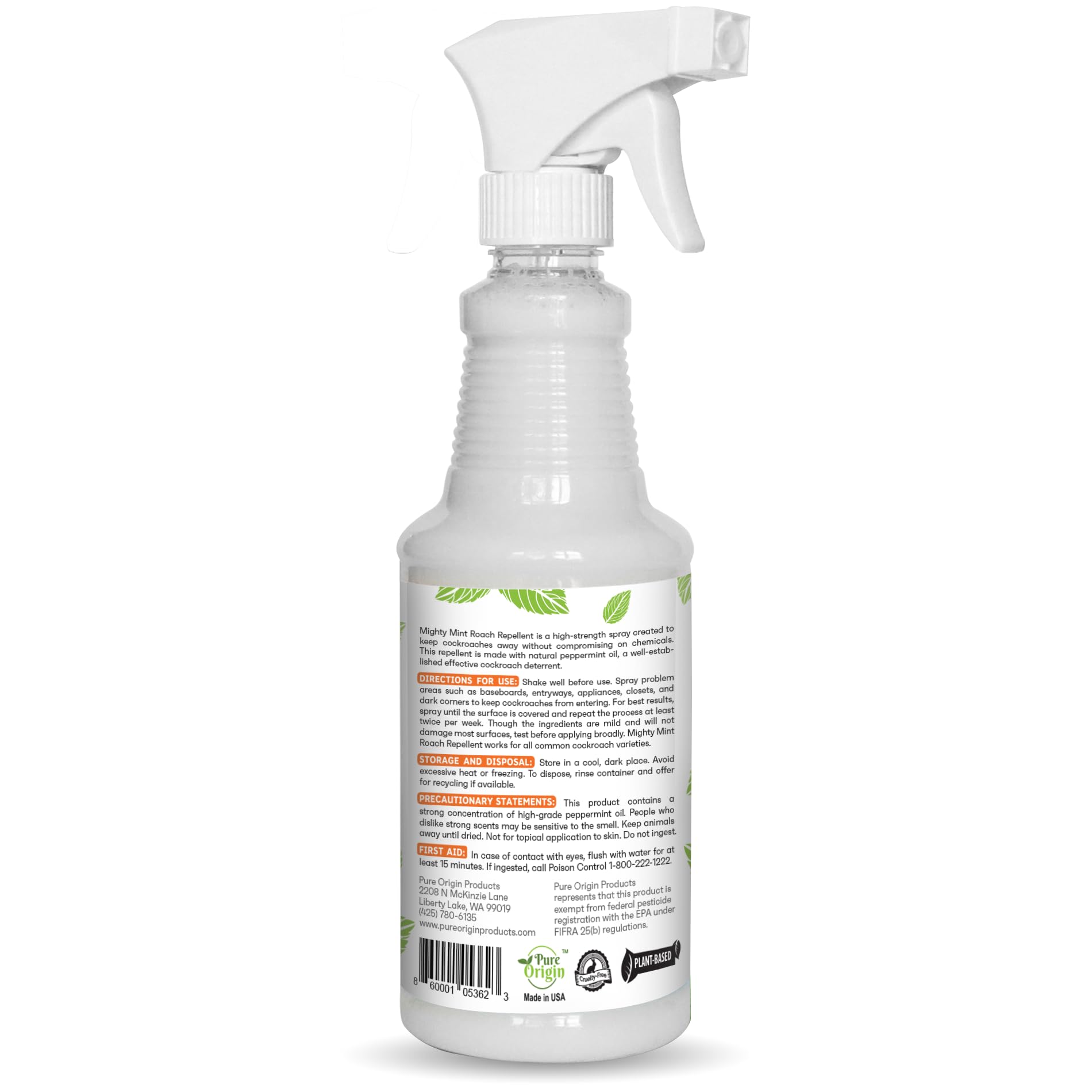 Mighty Mint surface-safe quick treatments for kitchens and bathrooms