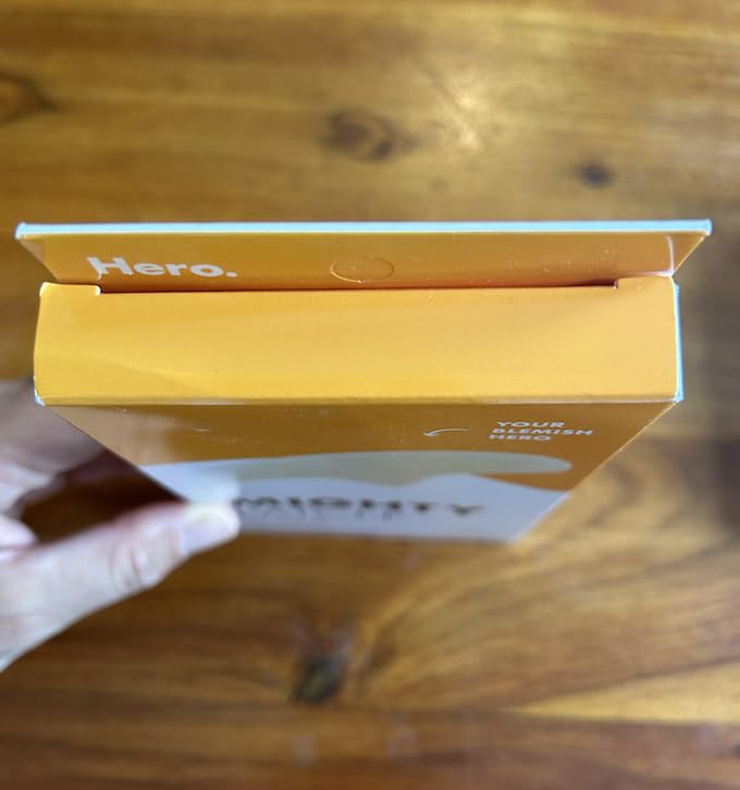 Mighty Patch Forehead patch helps forehead pimples look less inflamed by morning