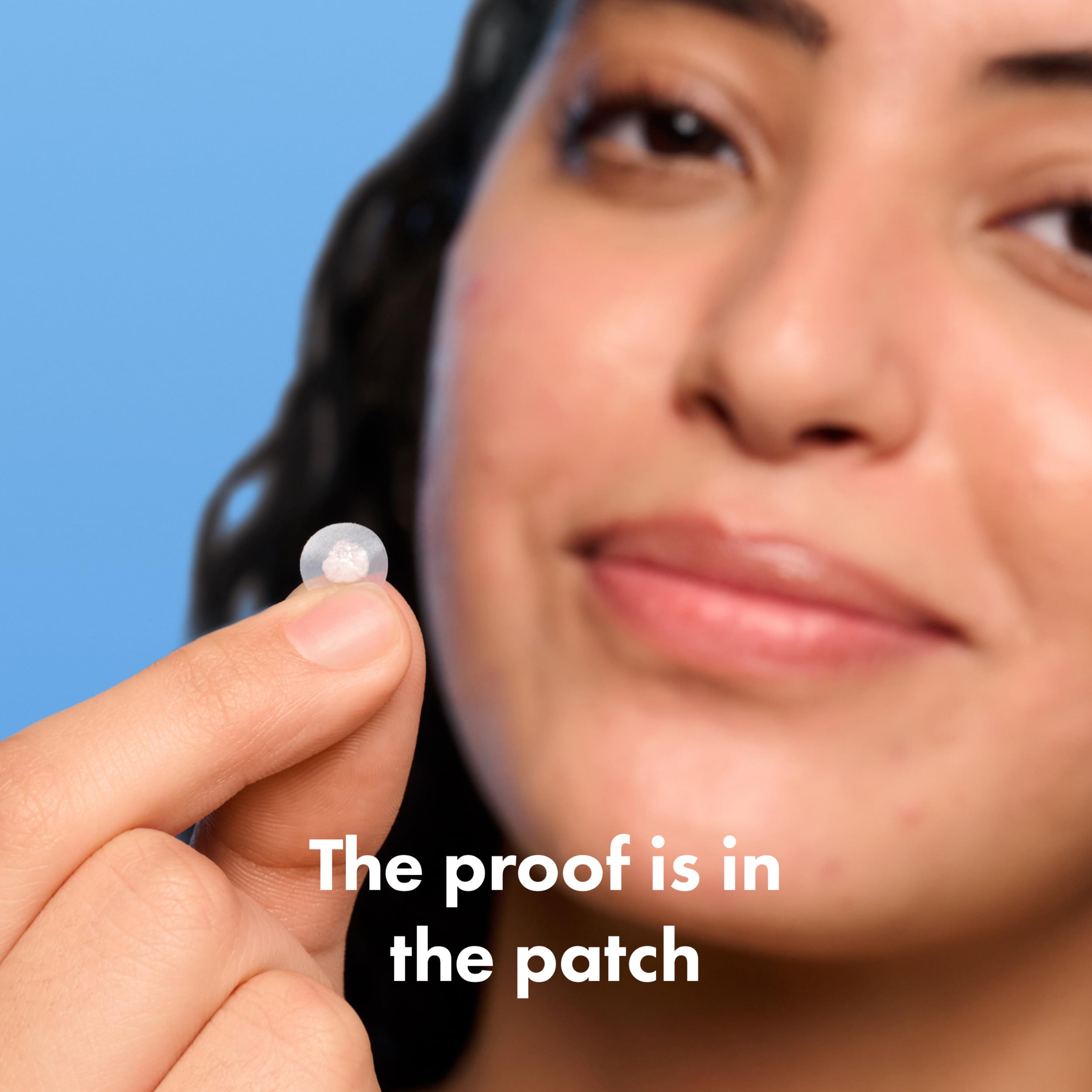 Mighty Patch Mini absorbs gunk in 6-8 hours for on-the-go care.