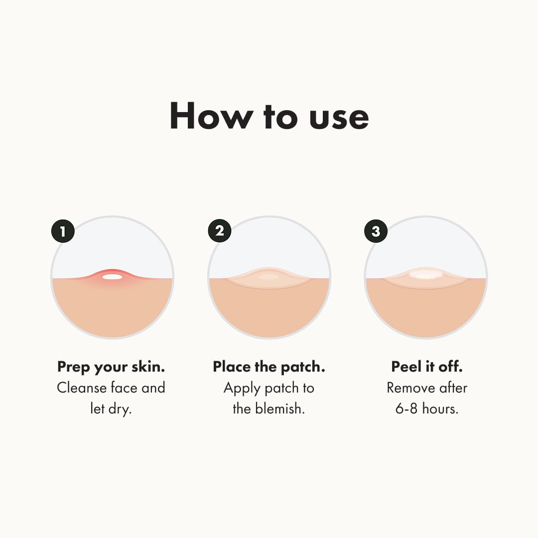 Mighty Patch Original is dermatologist reviewed and vegan-friendly.