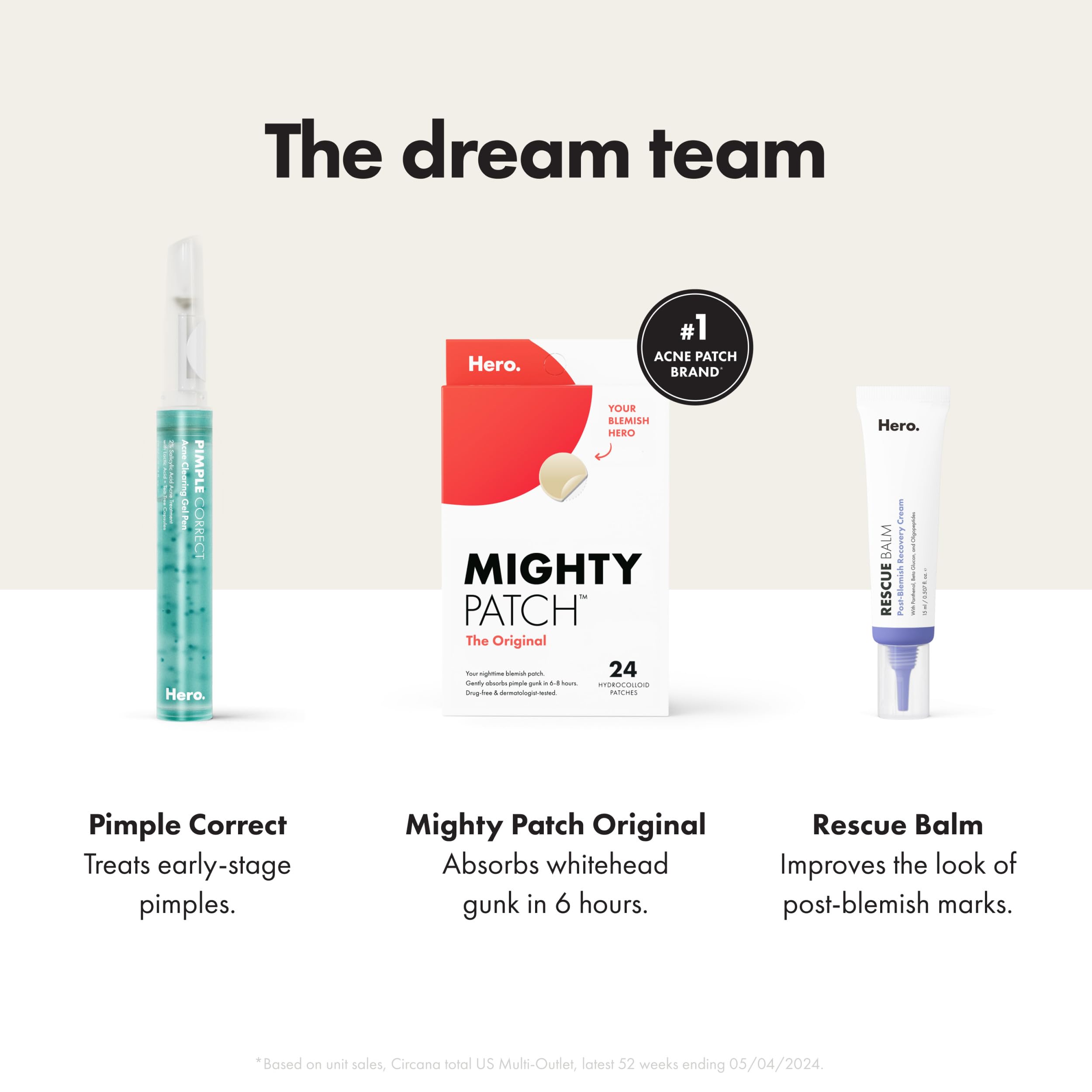 Morning removal of Mighty Patch Original is gentle and irritation-free.