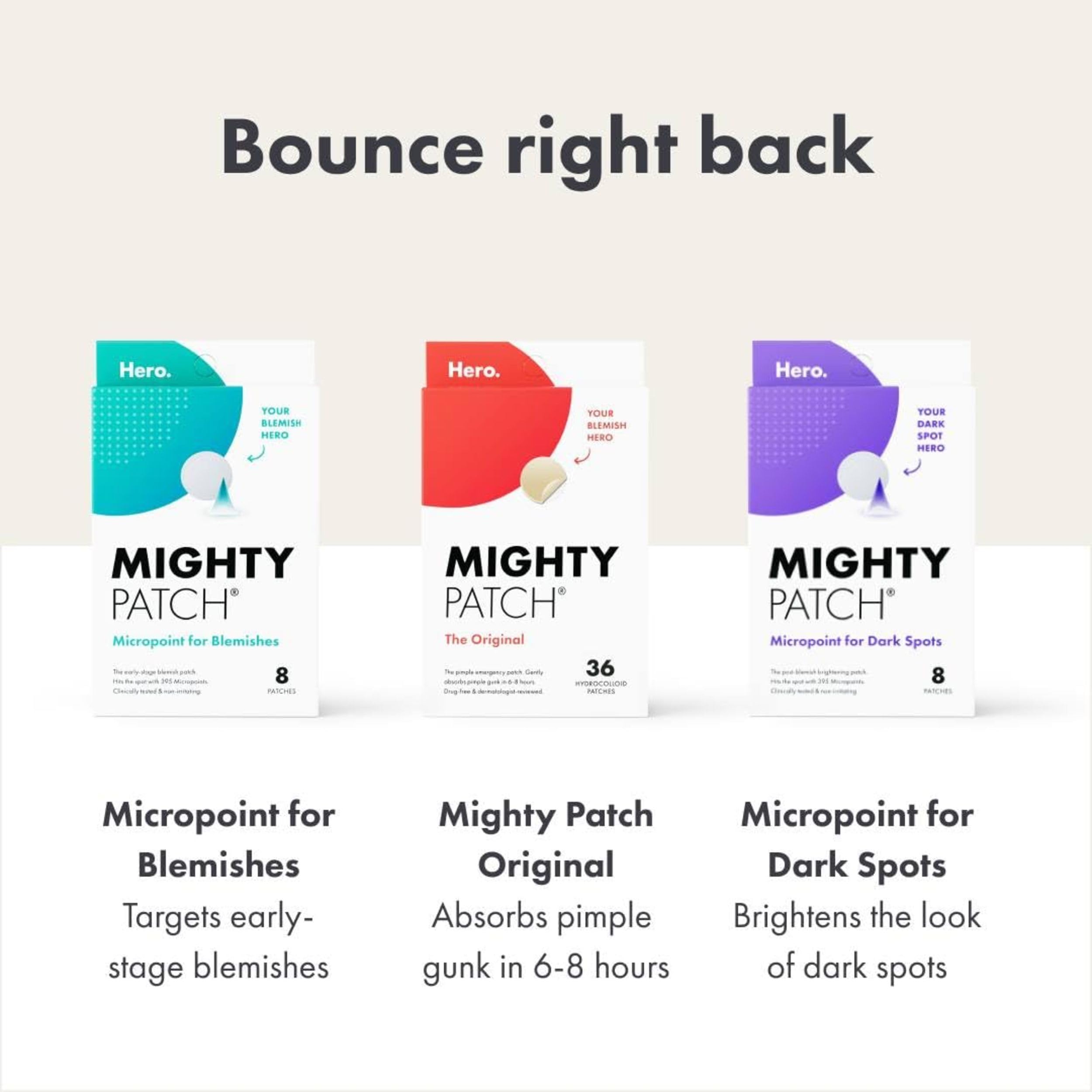 Mighty Patch Original UV sterilized and allergy tested for safety.