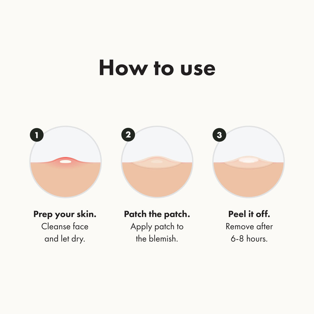 Mighty Patch Original blends with skin for a discreet look.