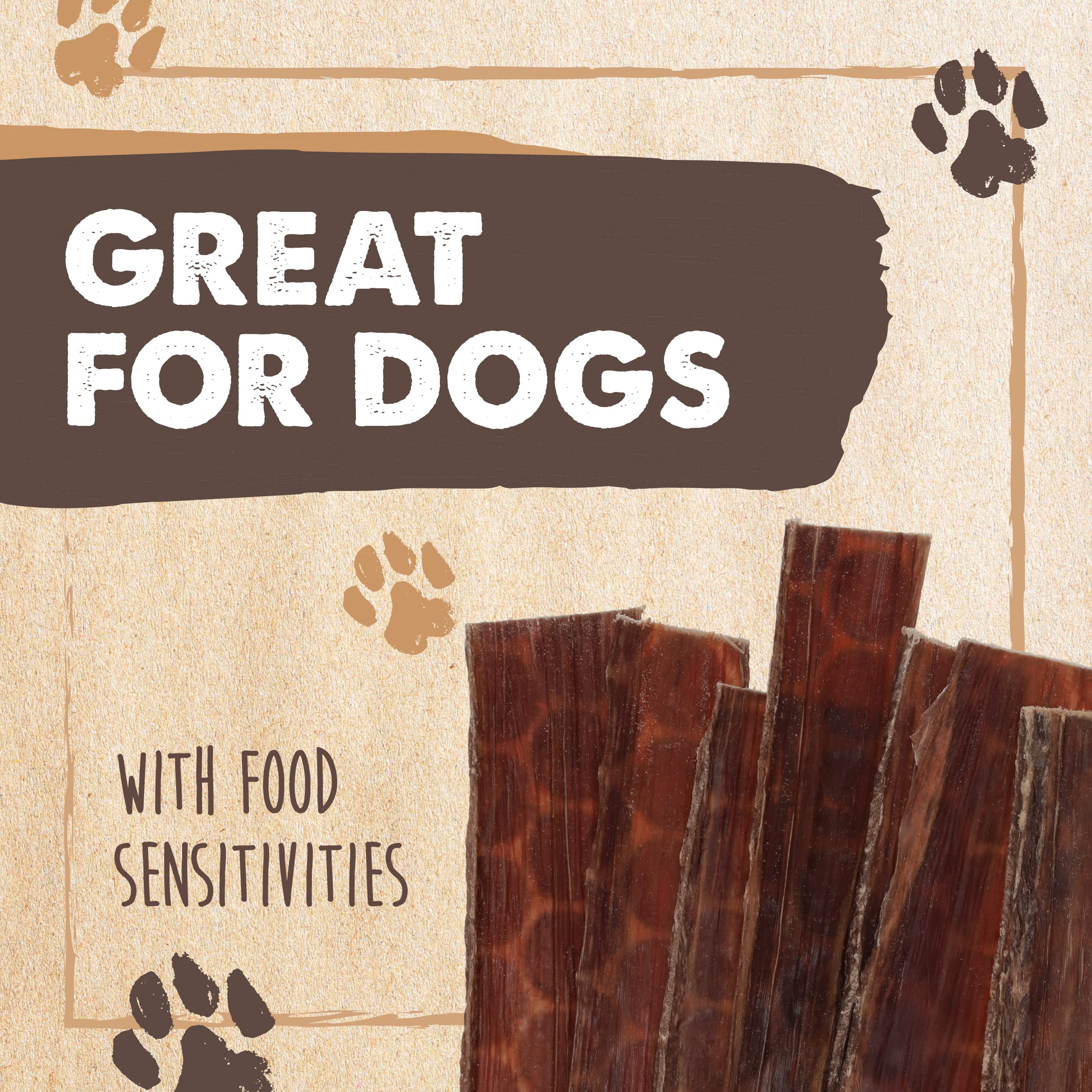 Grass-fed beef in Mighty Paw Naturals jerky emphasizes natural ingredients
