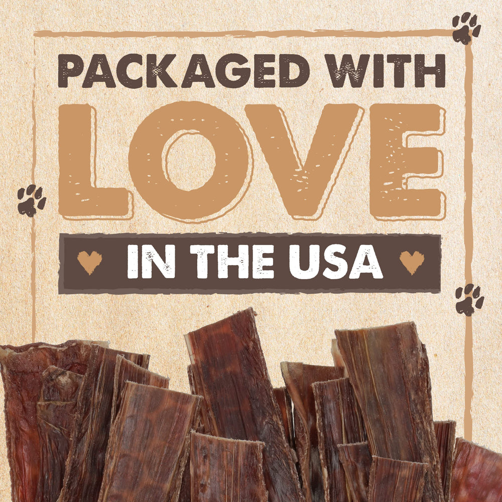 Medium dog uses Mighty Paw Naturals jerky snack during training