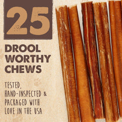 Mighty Paw Naturals small dog bully stick—compact chew for tiny mouths.