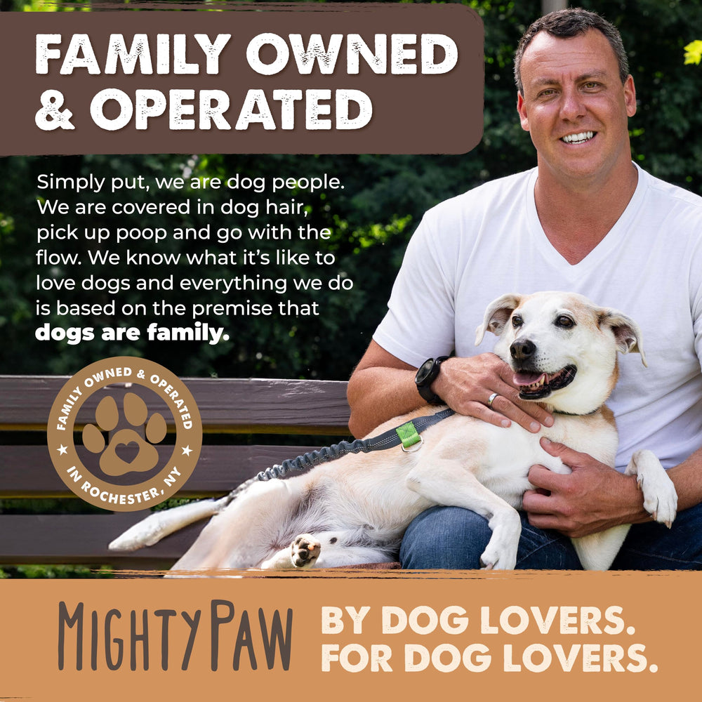 Mighty Paw Yak Cheese Puffs suitable for dogs of all sizes.