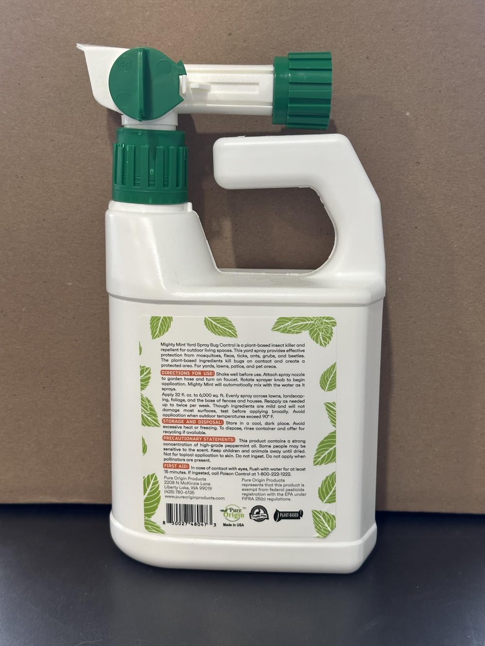 Mighty Mint delivers a fresh mint fragrance after application.