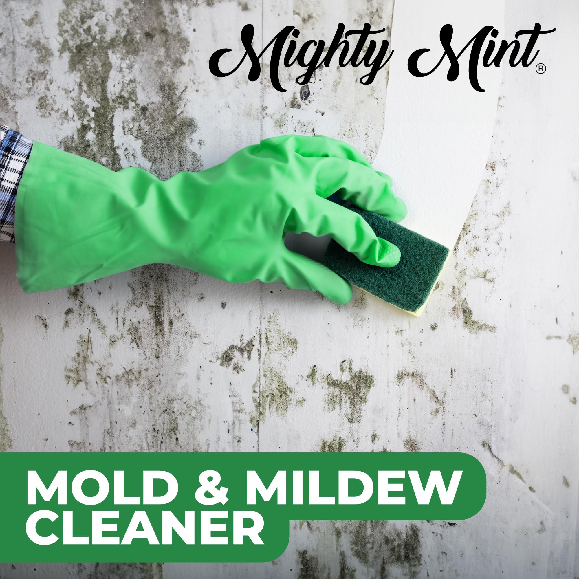 Mighty Mint outdoor use helps decks and siding stay cleaner.