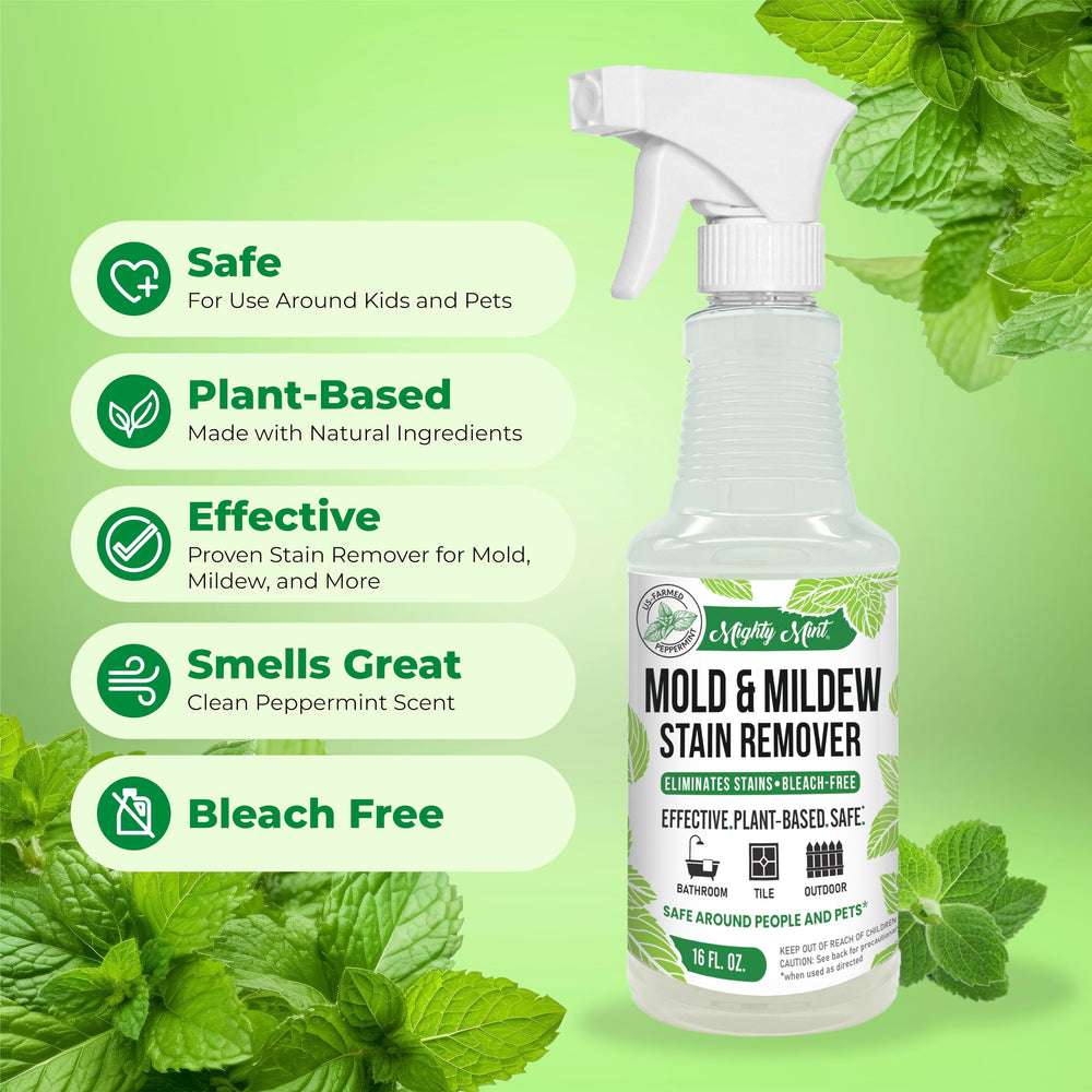 Mighty Mint plant-based formula proves effective in real-world cleaning.
