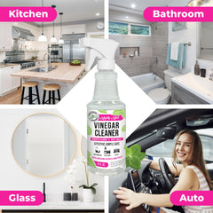 Mighty Mint spearmint oil ingredients label highlights all natural cleaning power.