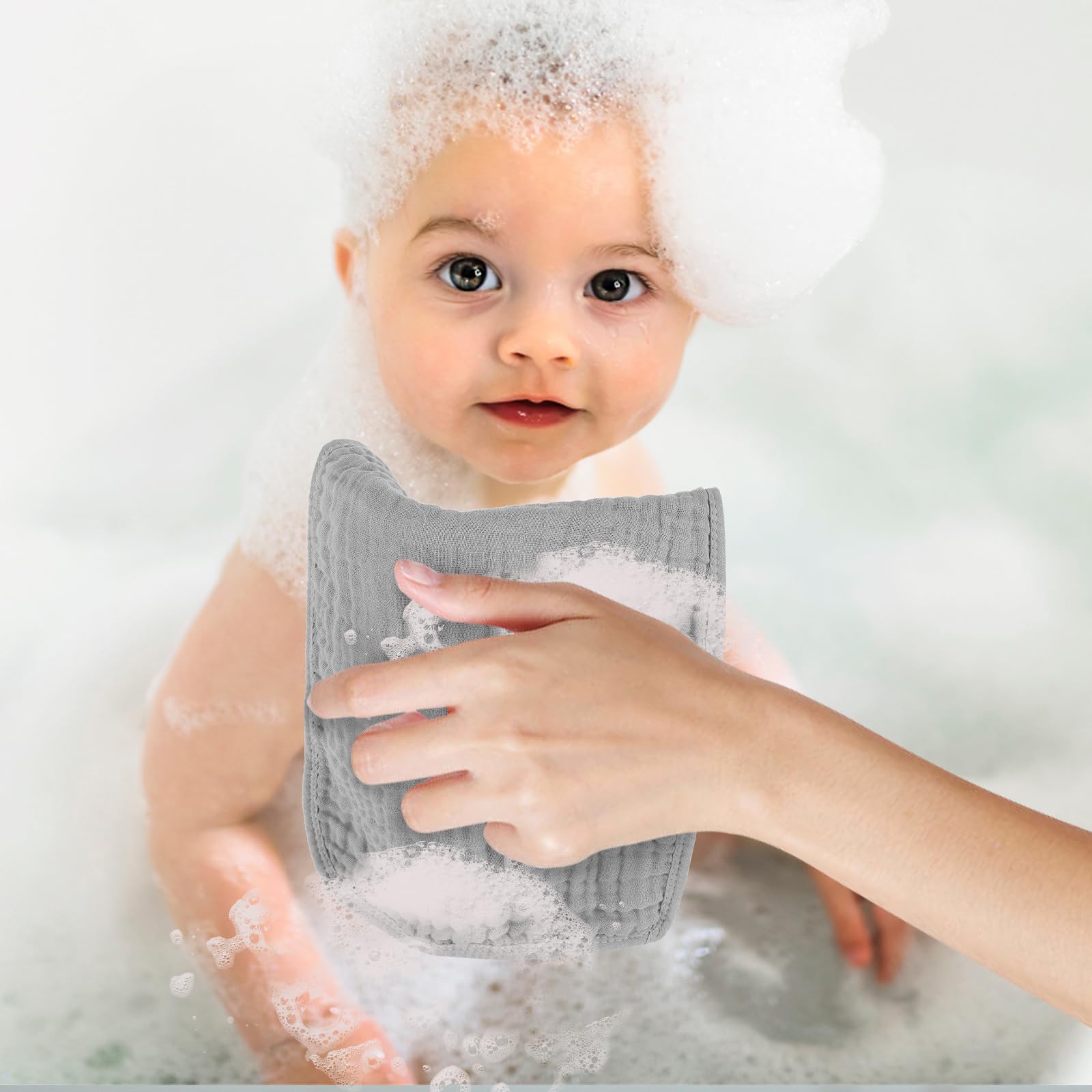 MIGIOL baby burp cloths arrive in blue and green hues.