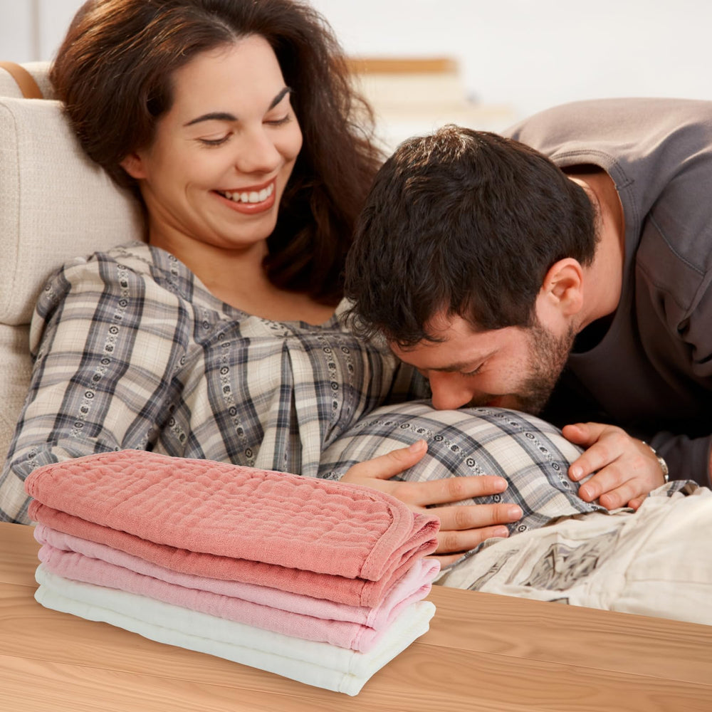 MIGIOL baby care burp cloths serve as bibs or towels for versatility.