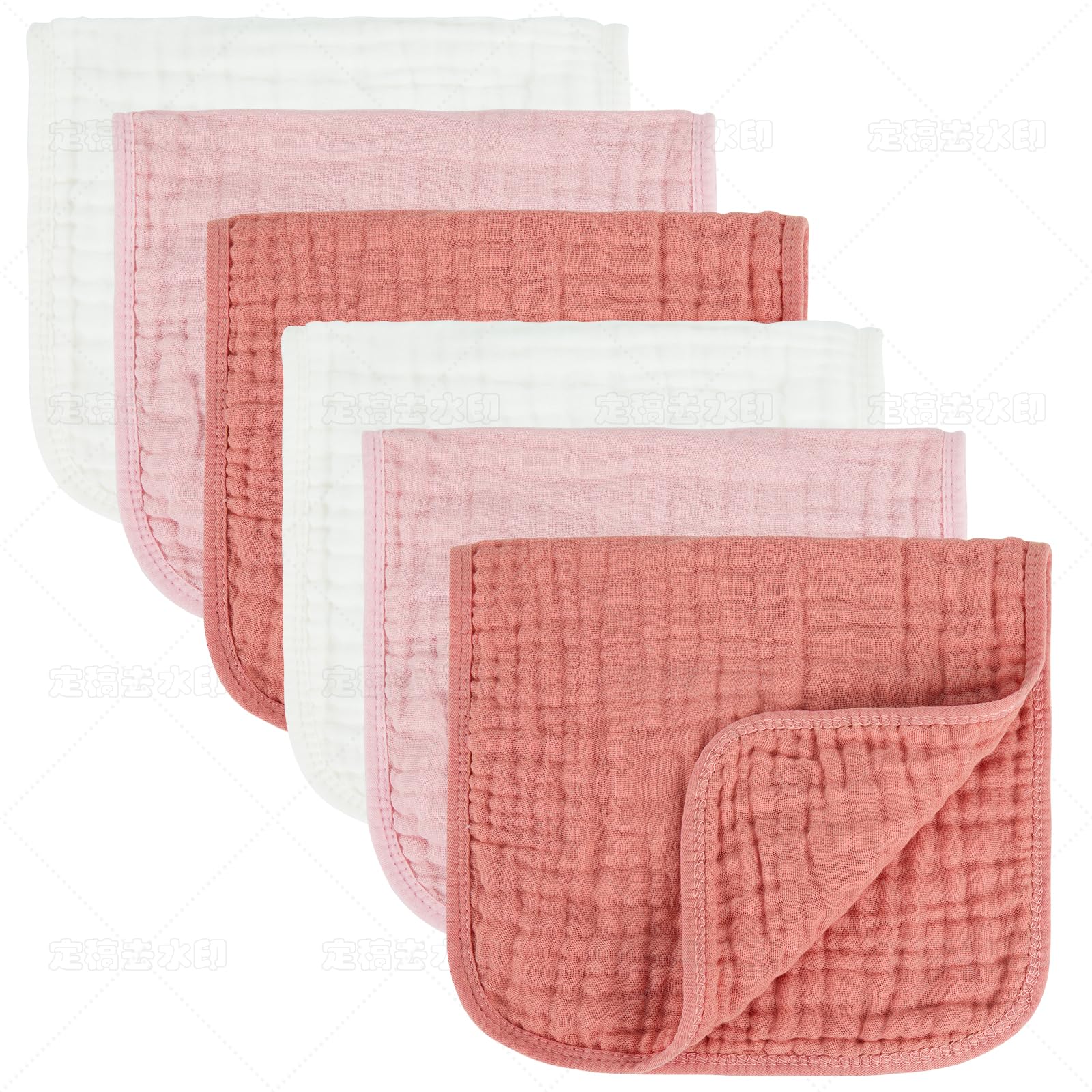 MIGIOL burp cloth with soft muslin texture for breathable protection.