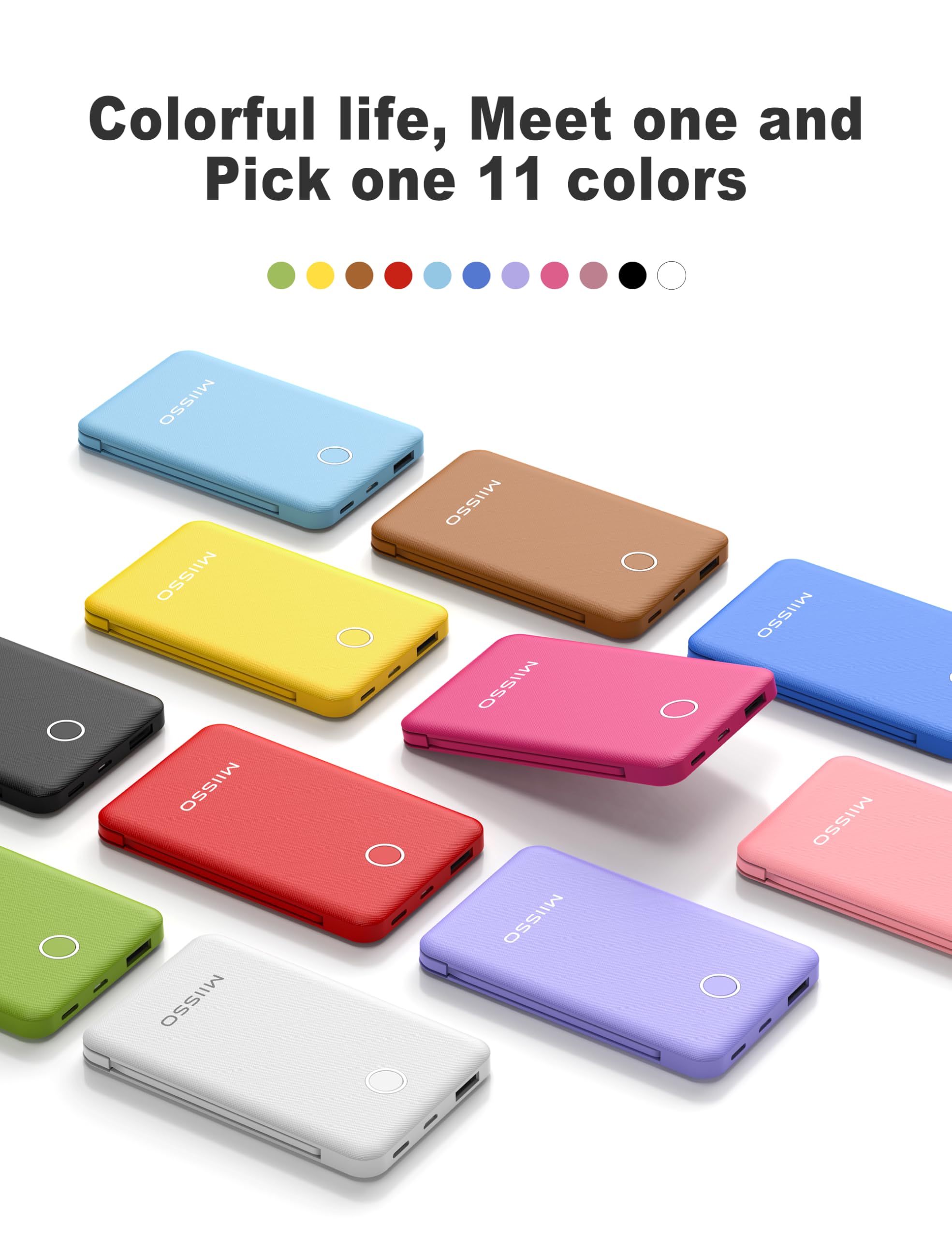 Miisso compatible with iPhone and more, versatile for multiple devices.