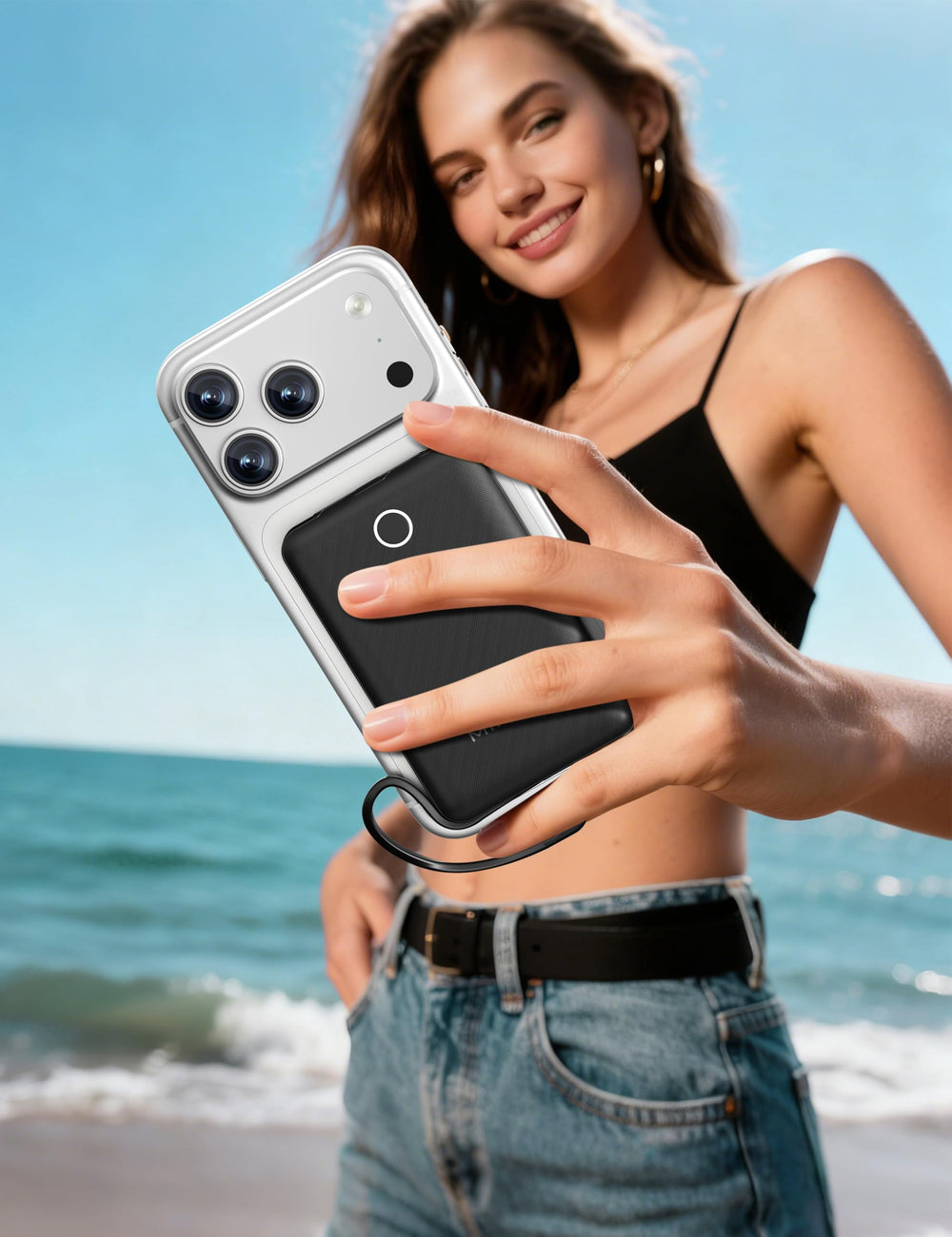 Compact body fits in purses, pockets, and bags.