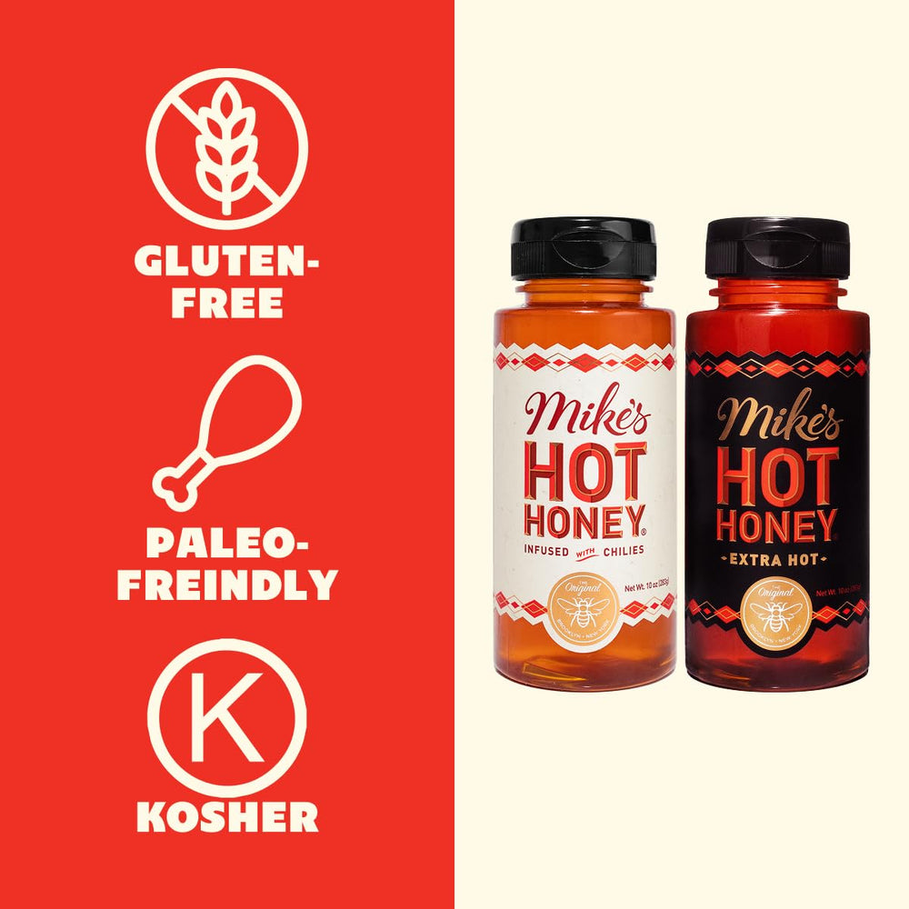 Two-pack display shows value and convenience for Mike's Hot Honey